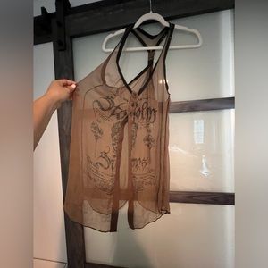 Salvage sheet top/dress